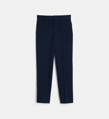 Pantalon habillé à chevron Emporio Armani Junior