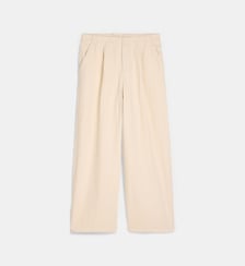 Pantalon large en coton Emporio Armani Junior