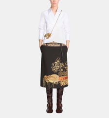 Chemise cache-cœur ajustée Fitted Dries Van Noten