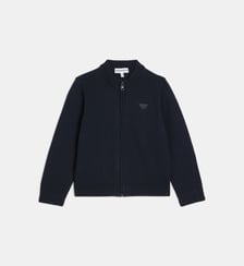 Gilet cargo zippé à col montant Emporio Armani Junior