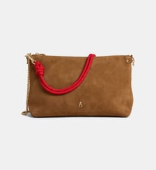 Sac à main Mallow en suède et son carnet emblématique Craie Studio