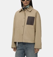 Blouson droit en coton Loewe