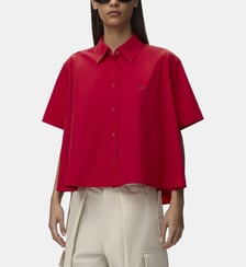 Chemisette droite en coton Loewe