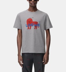 T-shirt droit imprimé signature Loewe