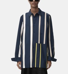 Chemise droite à rayures Loewe