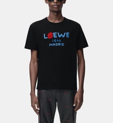 T-shirt droit imprimé signature Loewe