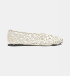 Ballerines Petal Anagram signature en cuir Loewe