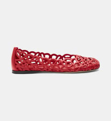 Ballerines Petal Anagram signature en cuir Loewe