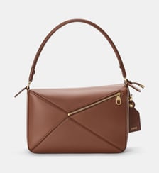 Sac Puzzle en cuir signature Medium Loewe
