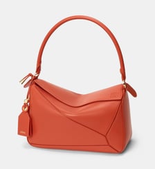 Sac Puzzle en cuir signature Medium Loewe