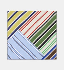 Foulard signature à rayures Loewe