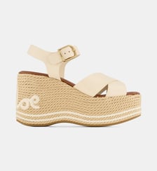 Sandales compensées Chloé Sand cuir Chloé