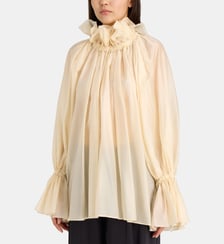 Blouse Estelle à col volanté TheLatest