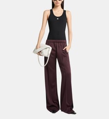 Pantalon tracksuit bicolore Courrèges