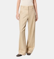 Pantalon rayé en laine  Isabel Marant