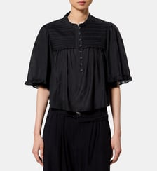 Top Dounia en coton à plastron Isabel Marant