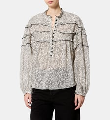 Top Douane imprimé Isabel Marant