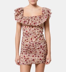 Robe courte imprimée Davilia  Isabel Marant