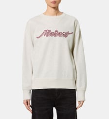 Sweat Rise en coton griffé Isabel Marant