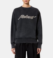 Sweat Rise en coton griffé Isabel Marant