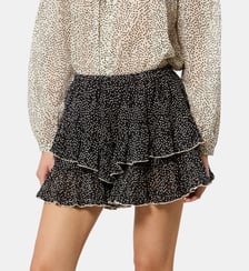 Short à volants imprimé Jocadia Isabel Marant