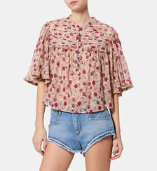 Top Douna imprimé  Isabel Marant