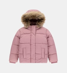 Doudoune courte zippée à capuche Abercrombie Kids