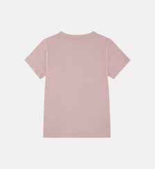 T-shirt droit coton mélangé signature et chaussures Converse