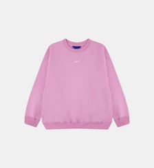 Sweat droit coton mélangé swoosh Nike