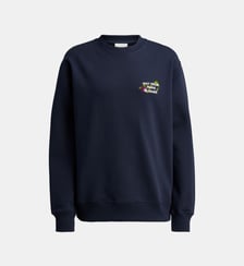 Polo Mirror Vine Embroidered Slogan coton Drôle De Monsieur