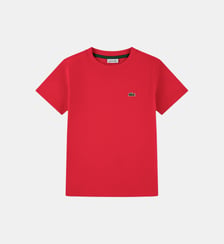 T-shirt droit coton crocodile Lacoste
