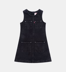 Robe évasée sans manches coton denim stretch Levi's Kids