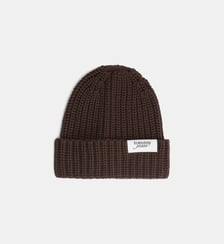 Bonnet en coton revers signature Tommy Hilfiger
