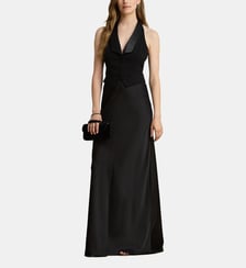 Robe de soirée longue ajustée Lauren Ralph Lauren