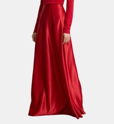 Jupe fluide taille haute Lauren Ralph Lauren