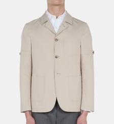 Veste déstructurée coton THOM BROWNE