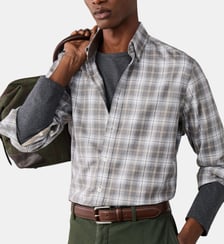 Chemise en flanelle à col américain Hackett London