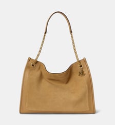 Grand cabas Bradley en daim et cuir Lauren Ralph Lauren
