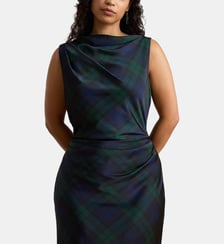 Robe fourreau en charmeuse de satin Lauren Ralph Lauren