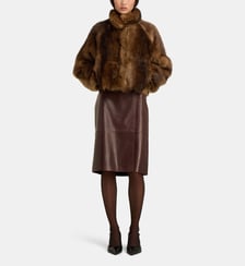 Manteau court Cameron Nour Hammour