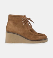 Derbies velours Polaris Mellow Yellow