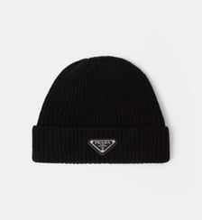 Bonnet en laine et cachemire Prada