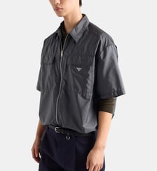 Chemise zippée en Re-Nylon Prada