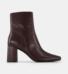 Bottines Velora à bout carré cuir froissé Bibi Lou