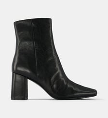 Bottines Velora à bout carré cuir froissé Bibi Lou