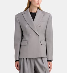 Blazer cintré Doyer laine mélangée The Frankie Shop