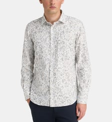 Chemise Funny Print Jet slim coton Eden Park