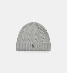 Bonnet en laine et cachemire torsadés Polo Ralph Lauren
