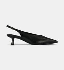 Slingbacks Tiare cuir froissé Bibi Lou