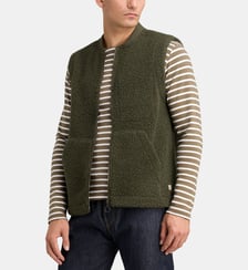 Gilet en laine sherpa Armor-Lux